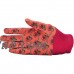 G & F JustForKids Soft Jersey Kids Gloves, 3 Pairs, Green/Red/Blue, Kids Size   555109227